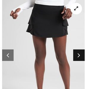 NWOT - Tennis Skirt - Athleta - Black- Sz S